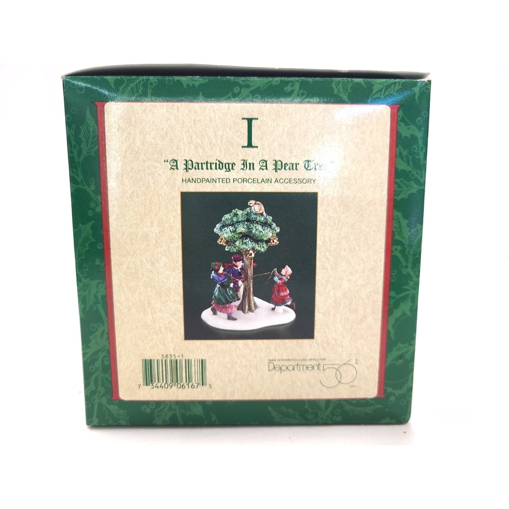 Dept 56 A Partridge In A Pear Tree The Twelve Days Of  Dickens' Village 5835-1